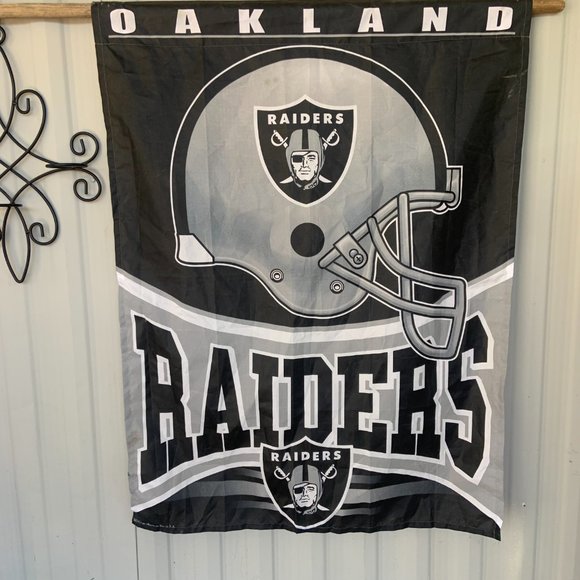 Oakland Raiders Vintage Flag Las Vegas Raiders - Picture 5 of 9